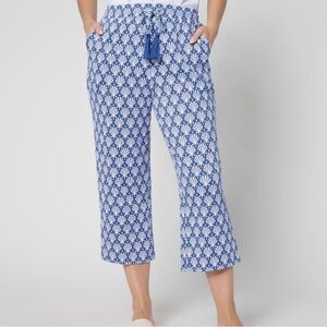 New Belle by Kim Gravel Packabelle Gotta Getaway Cropped Pant Shell Yeah XLP